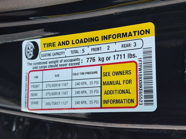 Certified 2021 Ford F150 Lariat w/ Equipment Group 502A High AWD/4WD image 26