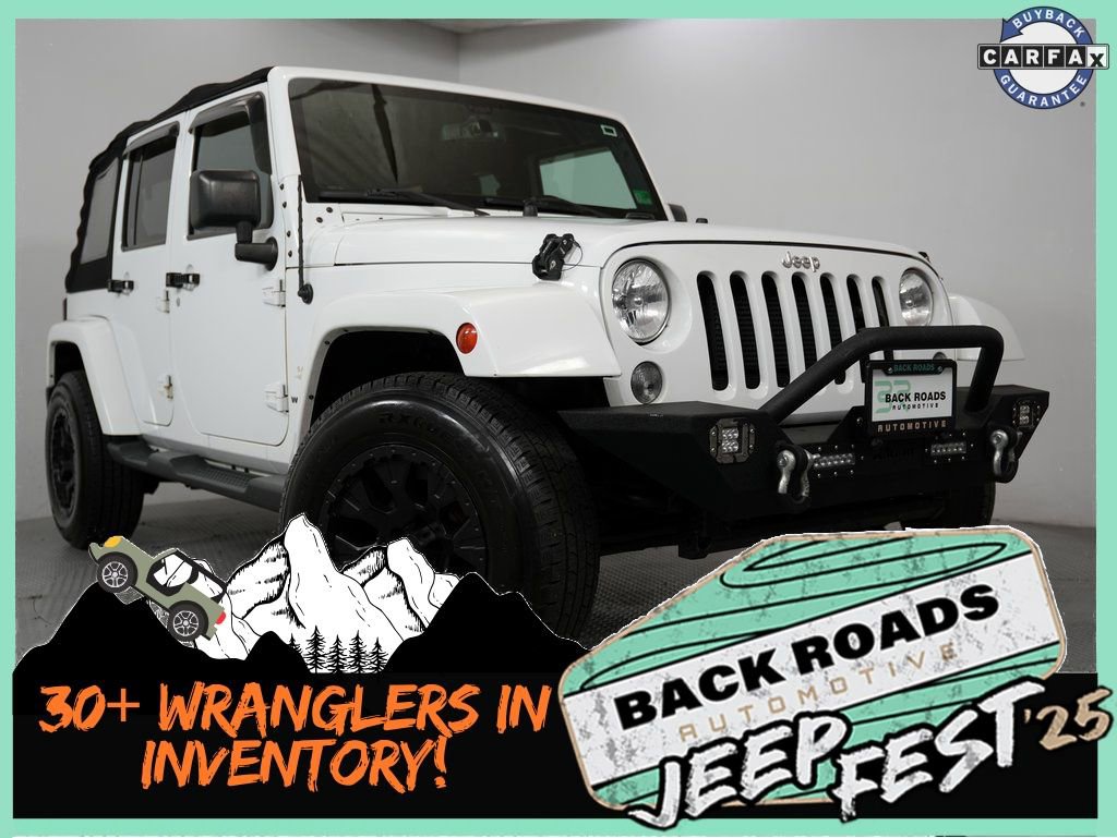 Used 2015 Jeep Wrangler Unlimited Sahara w/ Connectivity Group image 1