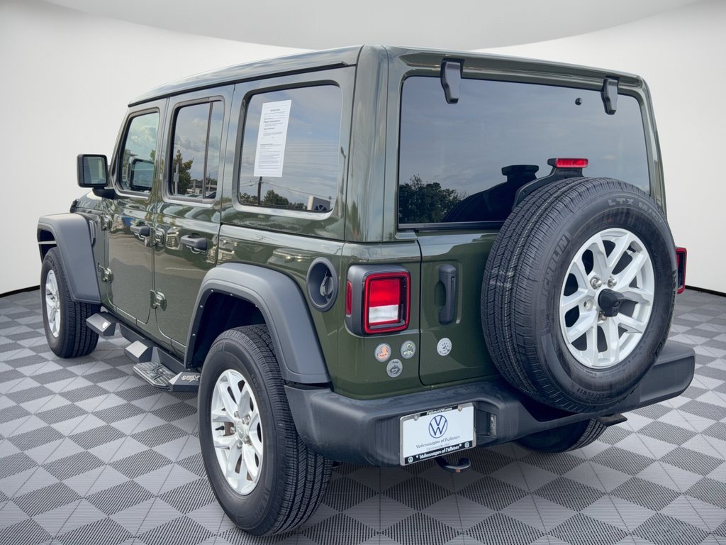 Used 2023 Jeep Wrangler Unlimited Sport w/ Sun And Sound Package AWD/4WD image 3