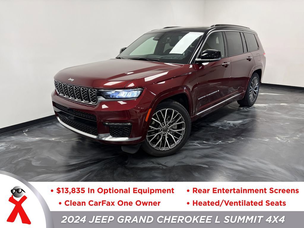 Used 2024 Jeep Grand Cherokee L Summit AWD/4WD image 1