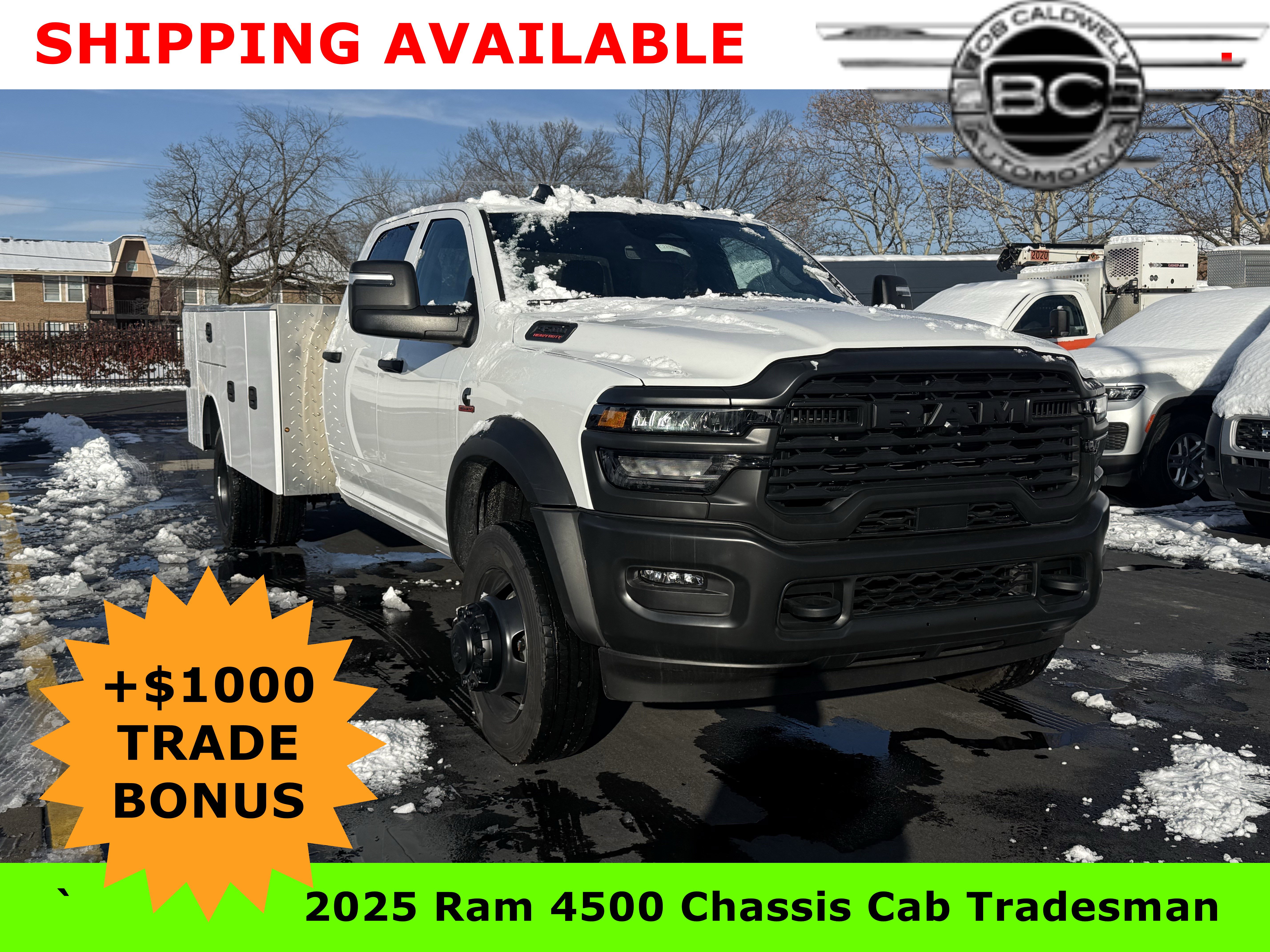 New 2025 RAM 4500 Tradesman