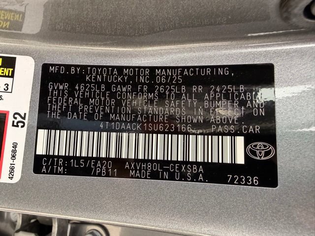 Used 2025 Toyota Camry SE w/ Convenience Package FWD image 36