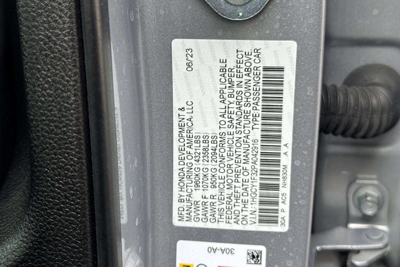 Used 2023 Honda Accord EX image 22