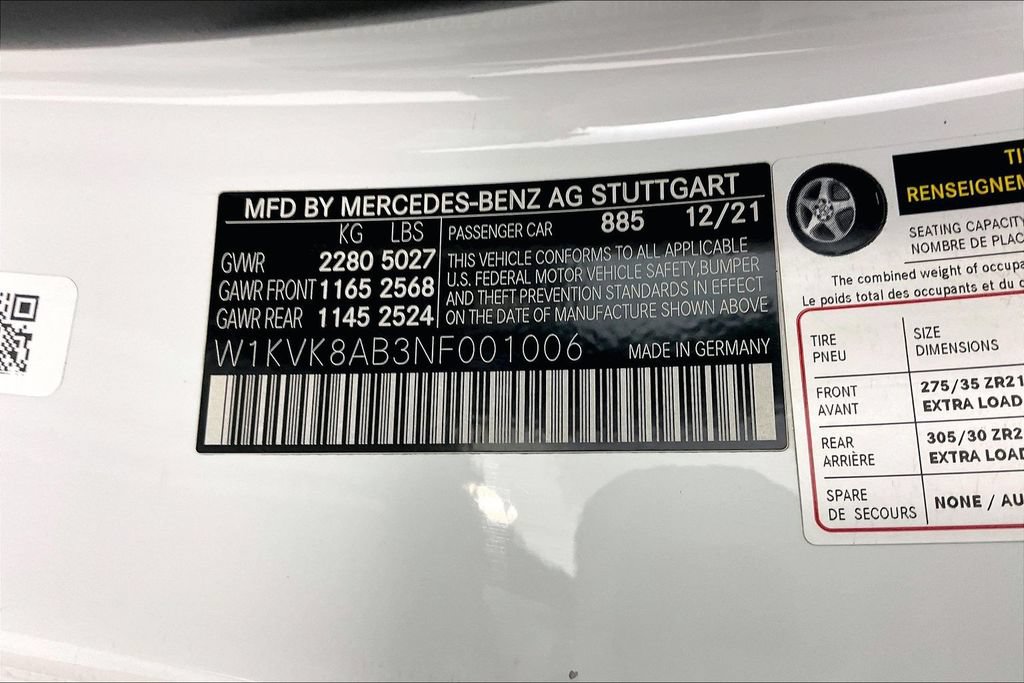 Certified 2022 Mercedes-Benz SL 55 AMG 4MATIC image 26