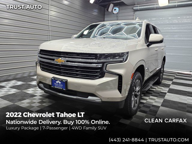 Used 2022 Chevrolet Tahoe LT w/ Luxury Package