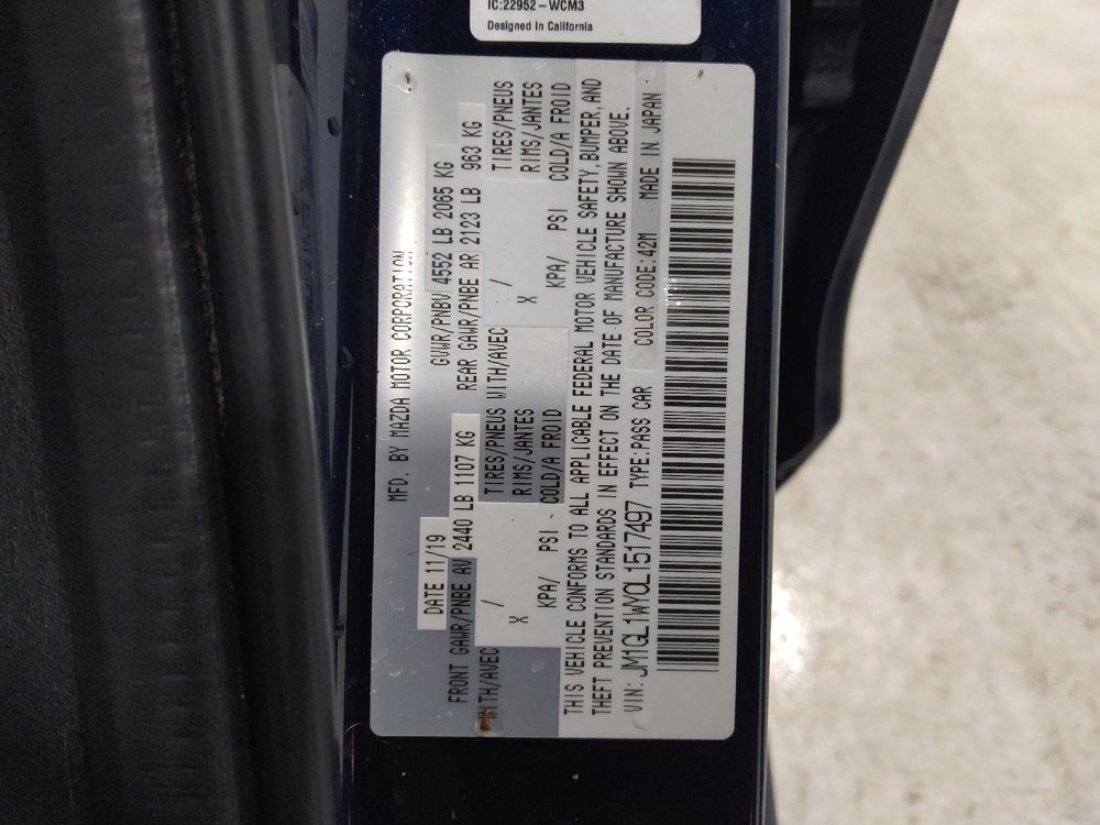 Used 2020 MAZDA MAZDA6 Grand Touring Reserve image 33