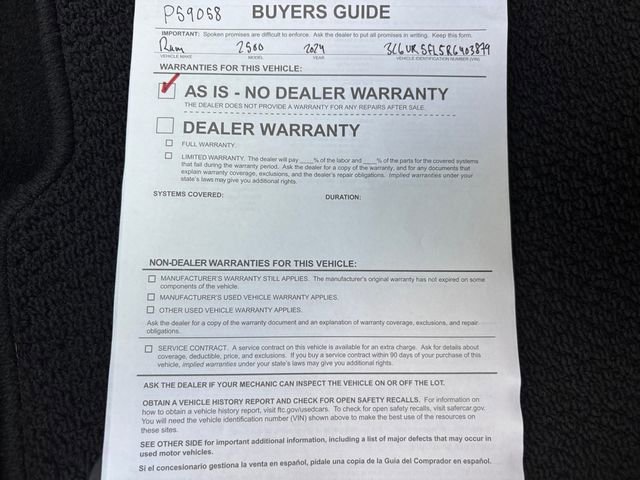 Used 2024 RAM 2500 Laramie w/ Safety Group image 50