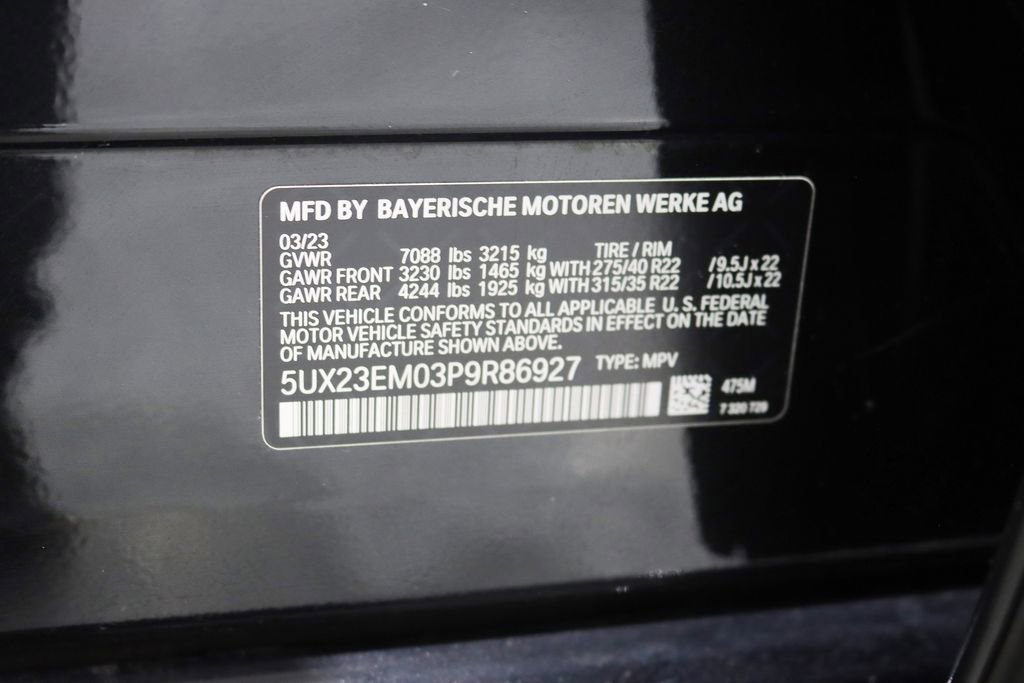 Used 2023 BMW X7 xDrive40i w/ Executive Package image 46