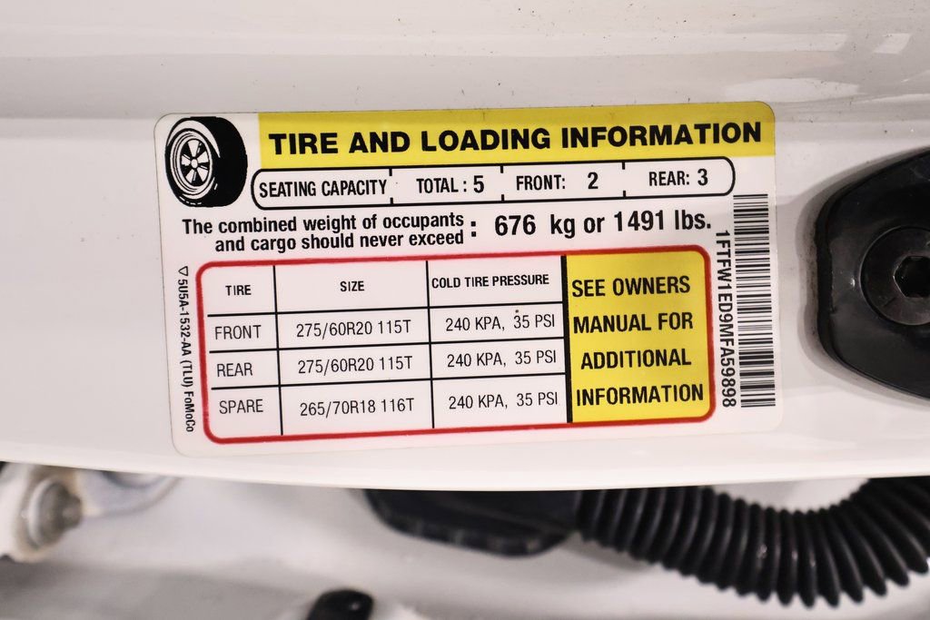 Certified 2021 Ford F150 Lariat w/ Equipment Group 502A High image 50