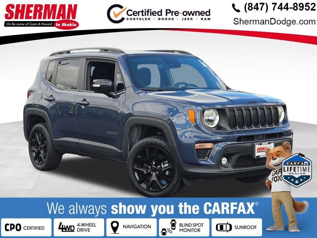 Certified 2022 Jeep Renegade Altitude w/ Sun/Sound Group