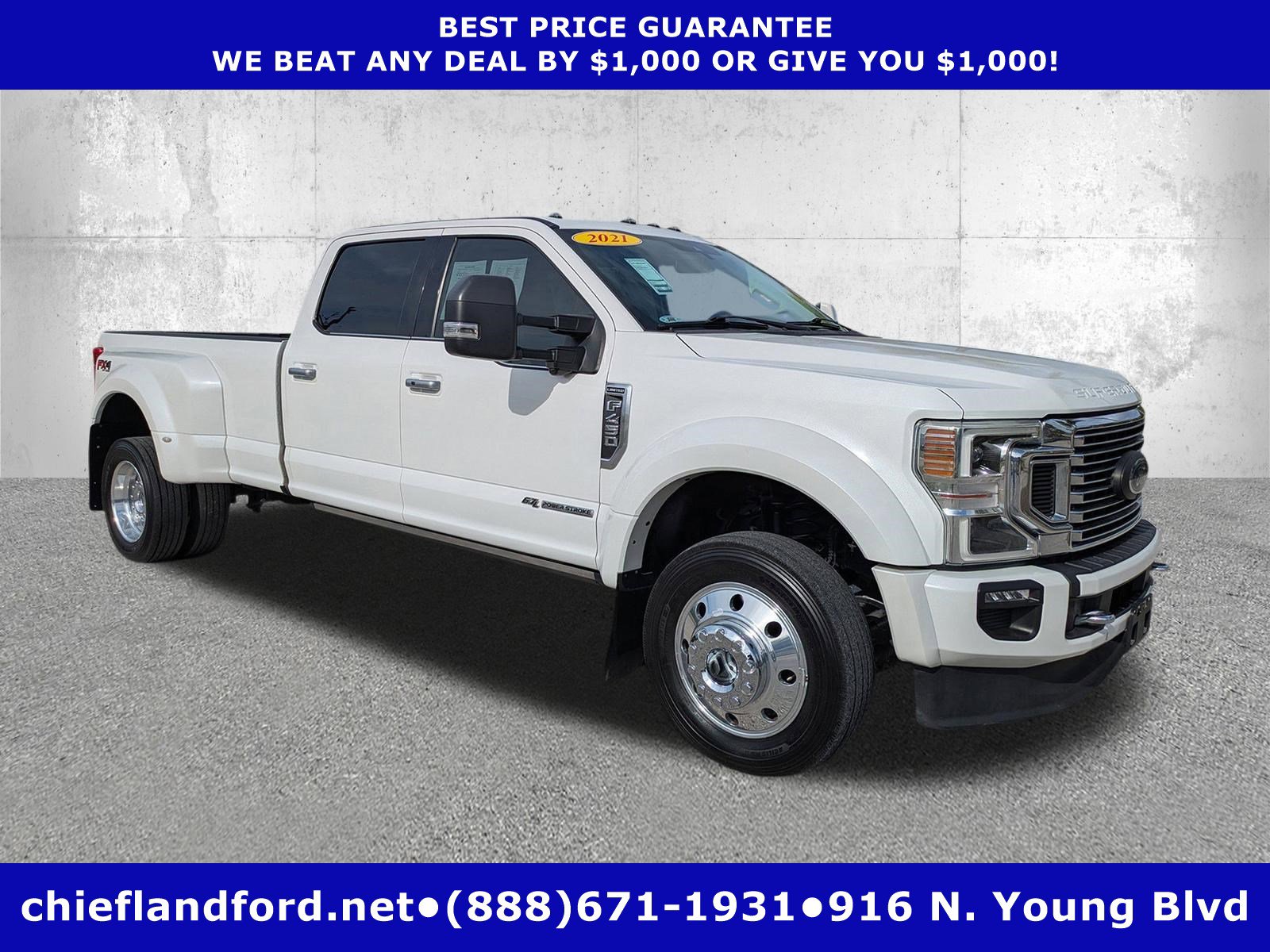 Used 2021 Ford F450 Limited w/ FX4 Off-Road Package
