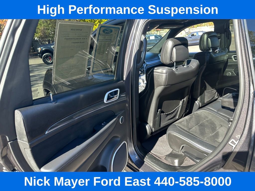 Used 2018 Jeep Grand Cherokee SRT image 20