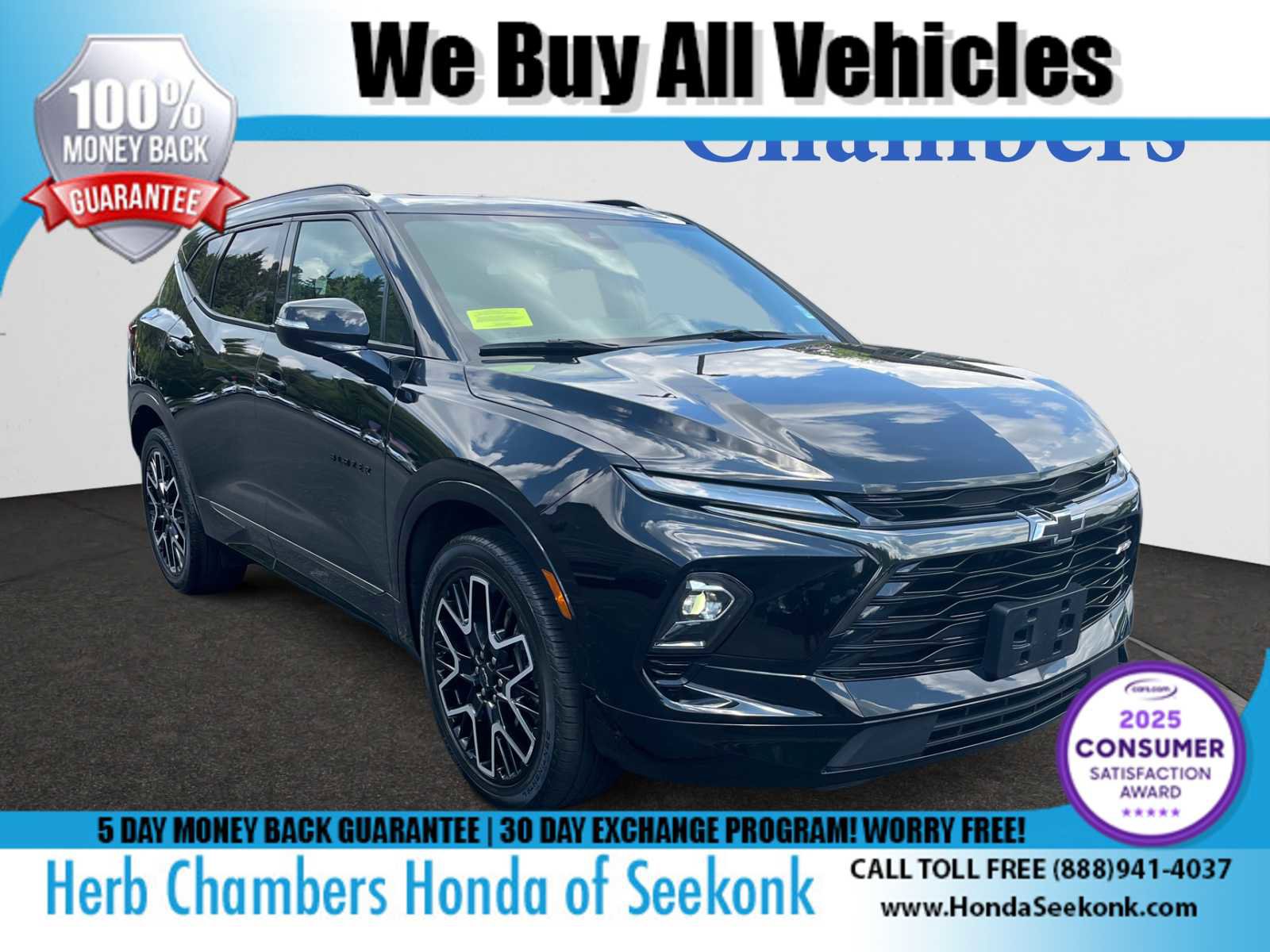 Used 2023 Chevrolet Blazer RS w/ Enhanced Convenience Package