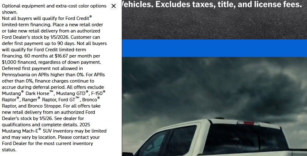 New 2025 Ford F150 STX w/ Equipment Group 201A FX4 image 45