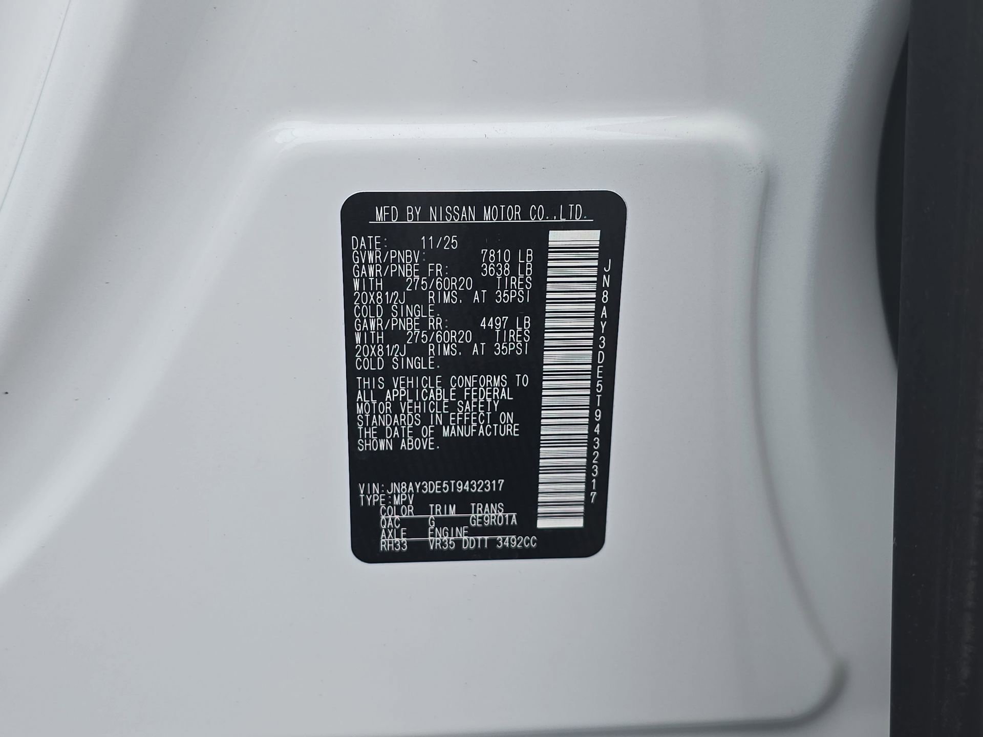 New 2026 Nissan Armada PRO-4X AWD/4WD image 34