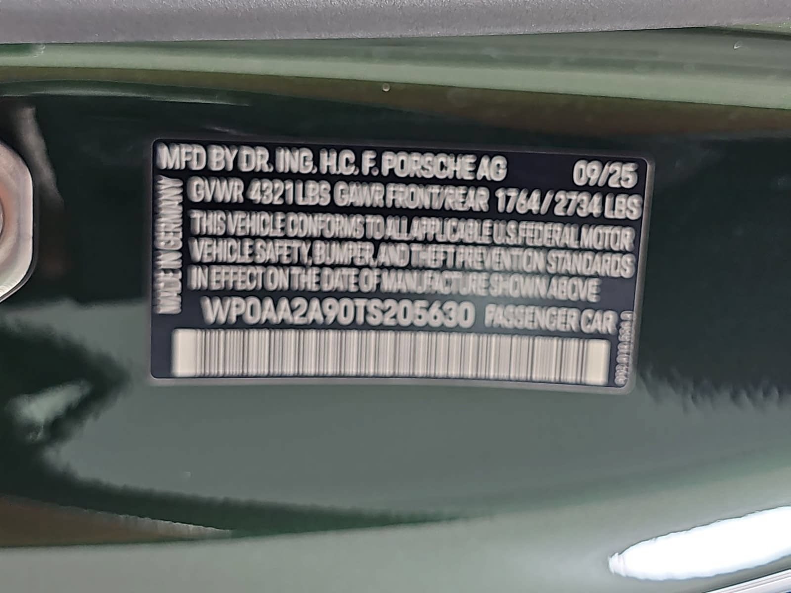 Used 2026 Porsche 911 Carrera RWD image 30