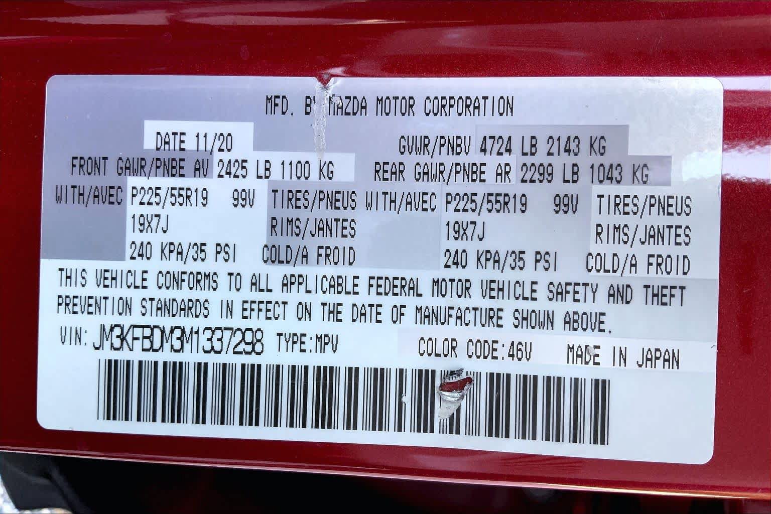 Used 2021 MAZDA CX-5 Grand Touring w/ GT Premium Package AWD/4WD image 34