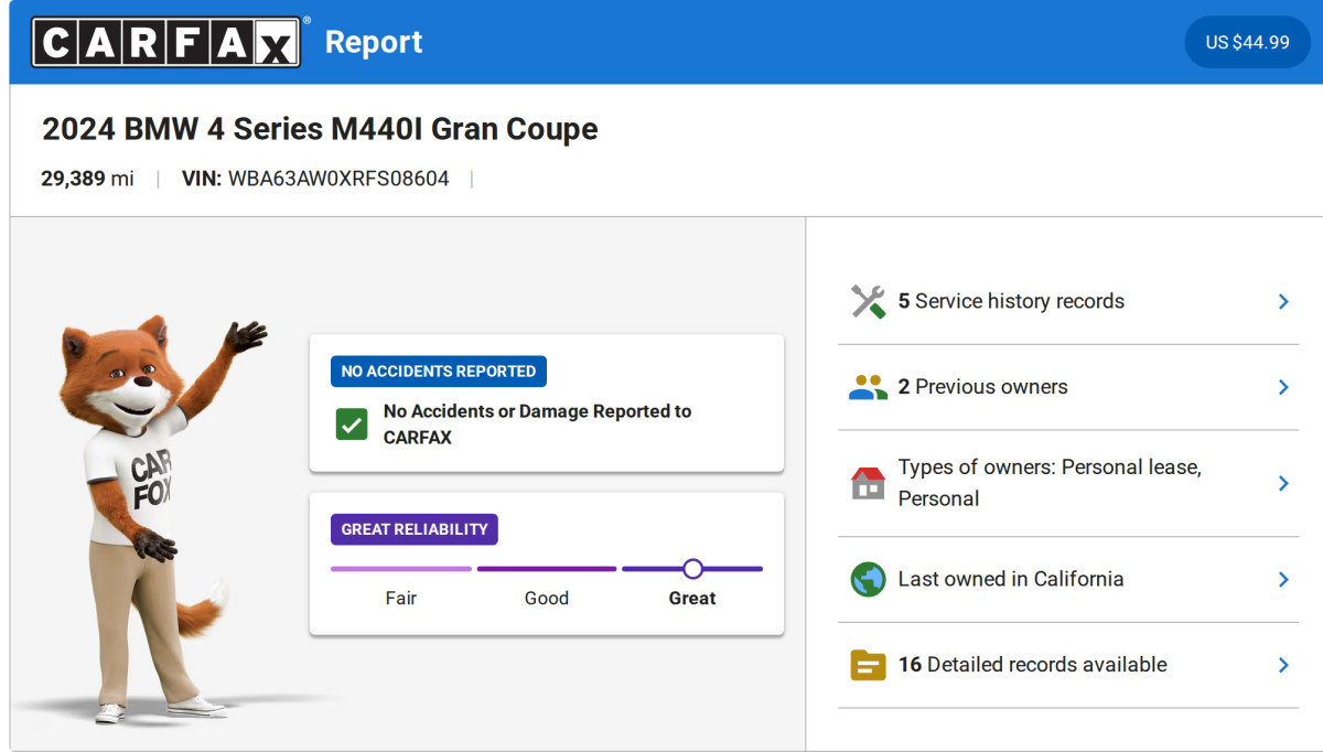 Used 2024 BMW M440i Gran Coupe w/ Premium Package image 4