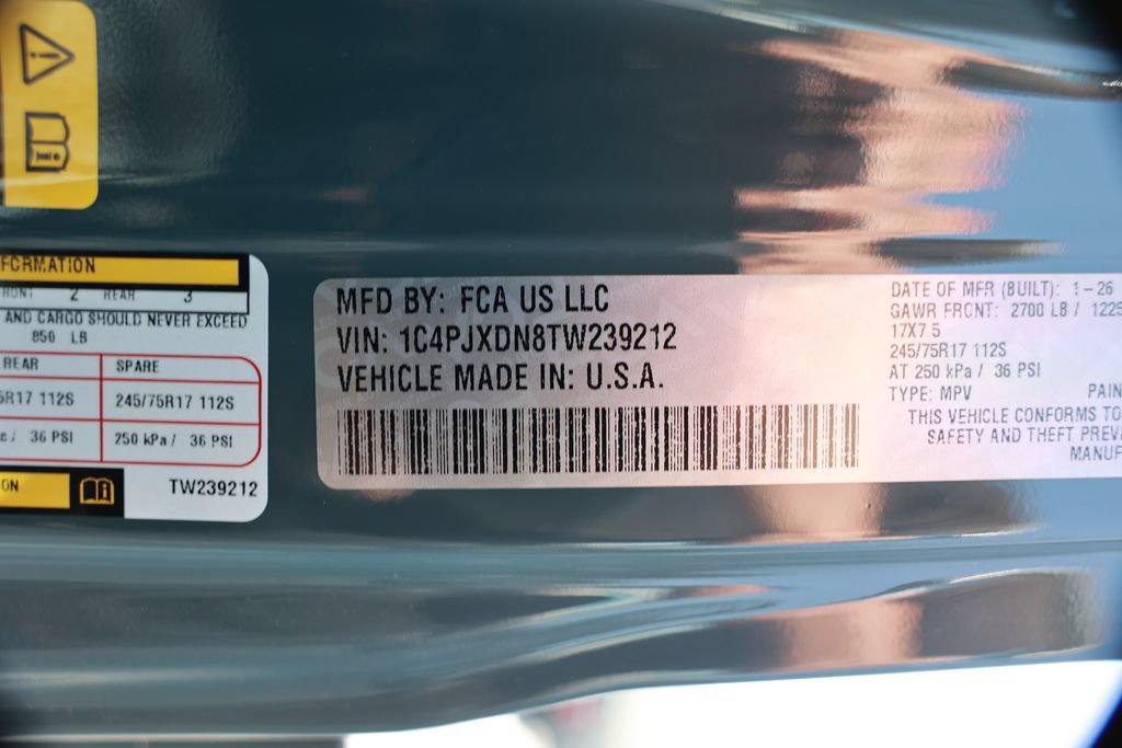 New 2026 Jeep Wrangler Unlimited Sport AWD/4WD image 36