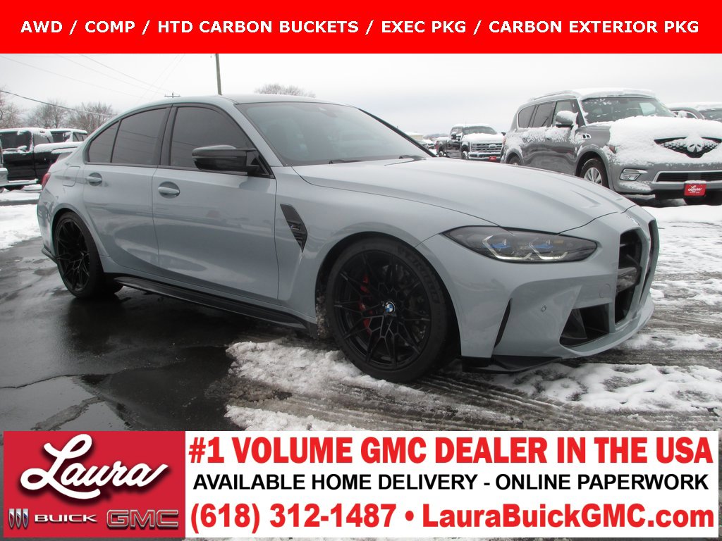 Used 2022 BMW M3 Competition w/ M Carbon Exterior Package
