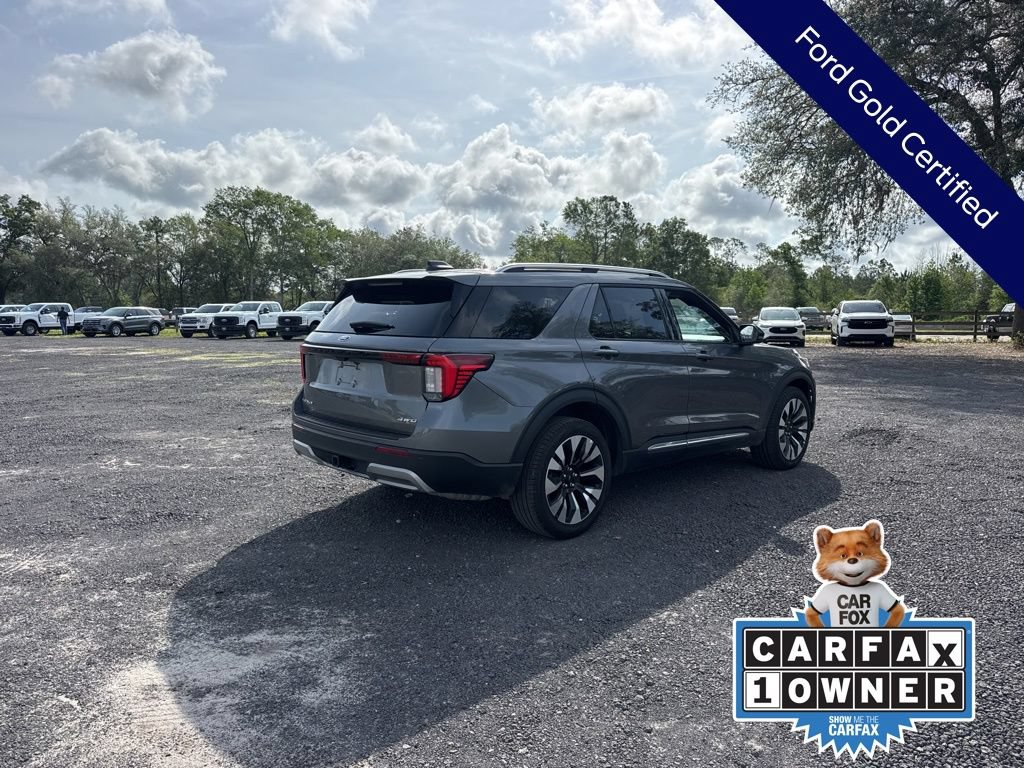 Certified 2025 Ford Explorer Platinum w/ LUX Leather Package AWD/4WD image 7