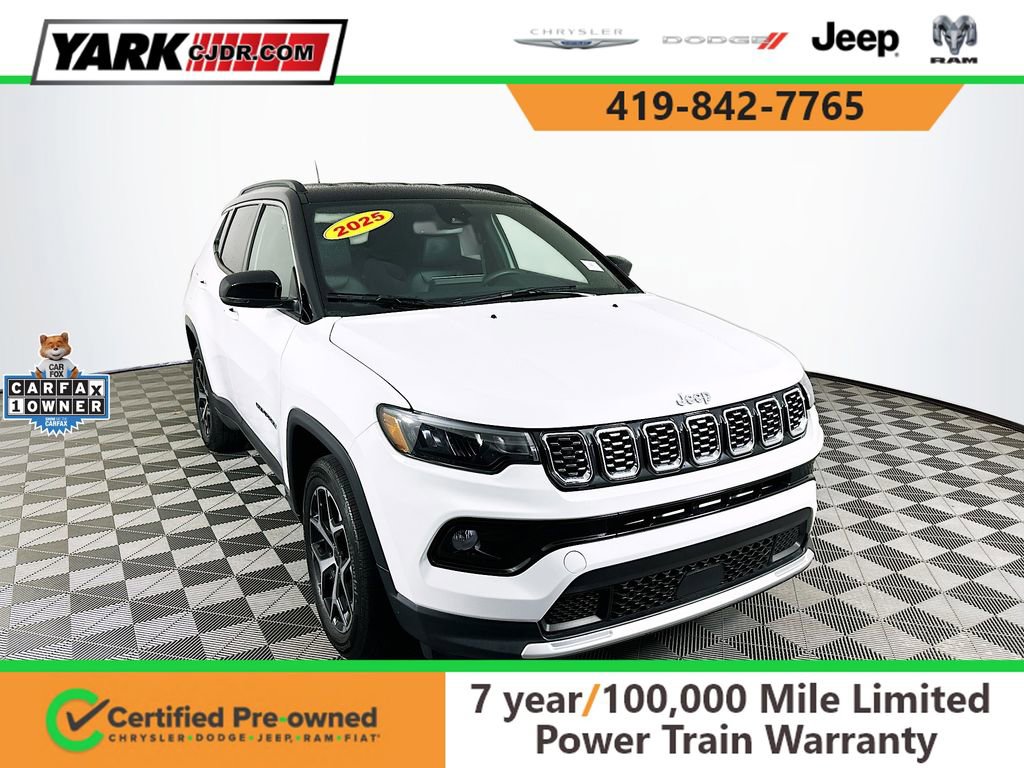 Certified 2025 Jeep Compass Limited