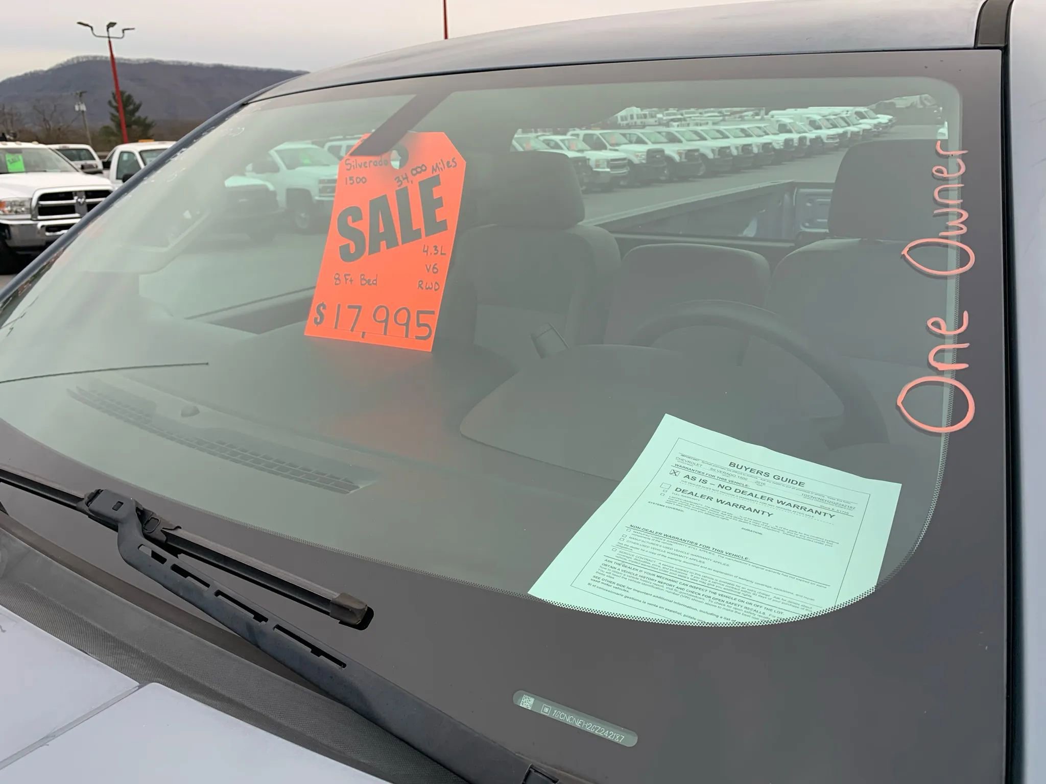 Used 2016 Chevrolet Silverado 1500 W/T w/ WT Fleet Convenience Package image 4