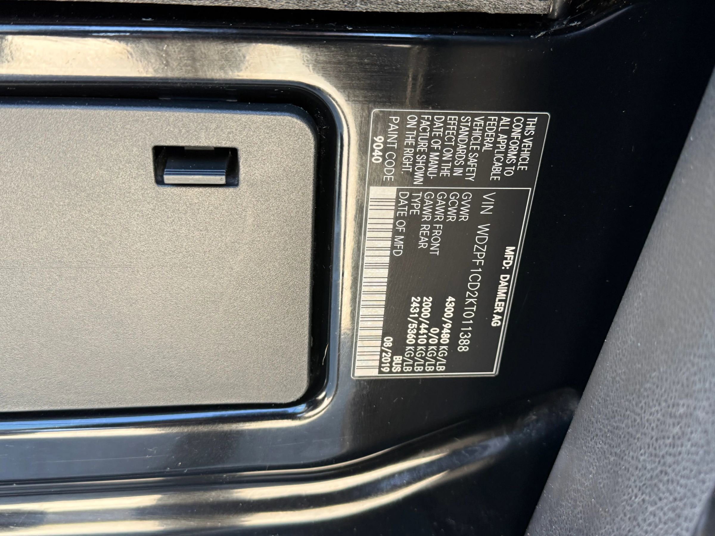 Used 2019 Mercedes-Benz Sprinter 2500 w/ Acoustic Package image 23