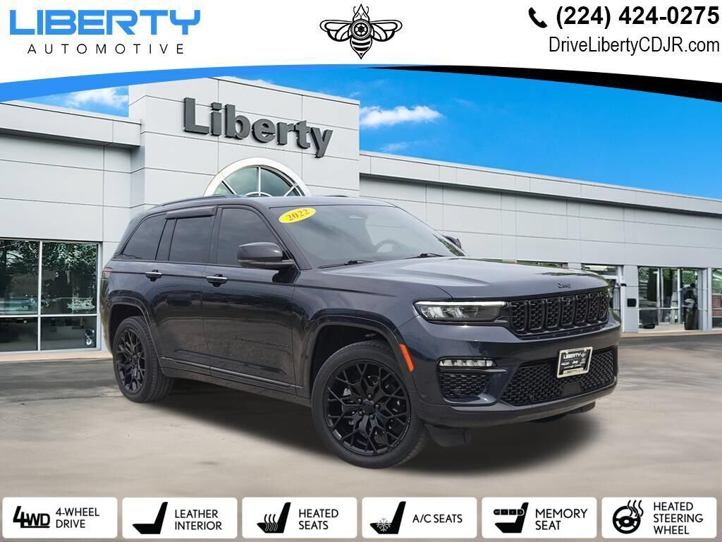 Certified 2022 Jeep Grand Cherokee Summit AWD/4WD image 1
