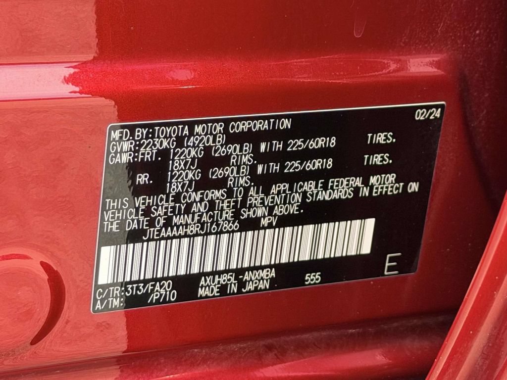Certified 2024 Toyota Venza LE AWD/4WD image 27