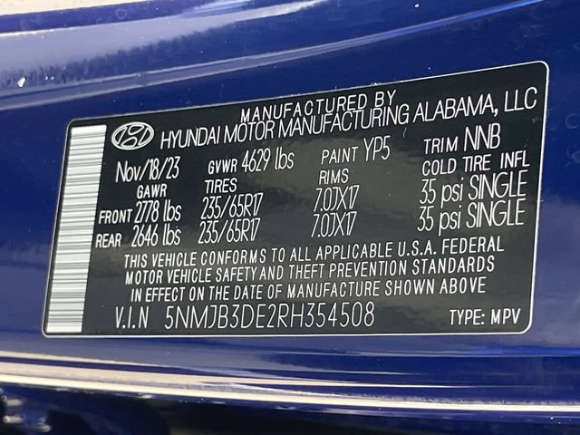 Used 2024 Hyundai Tucson SEL FWD image 29