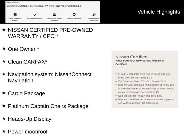 Certified 2023 Nissan Pathfinder Platinum AWD/4WD image 4