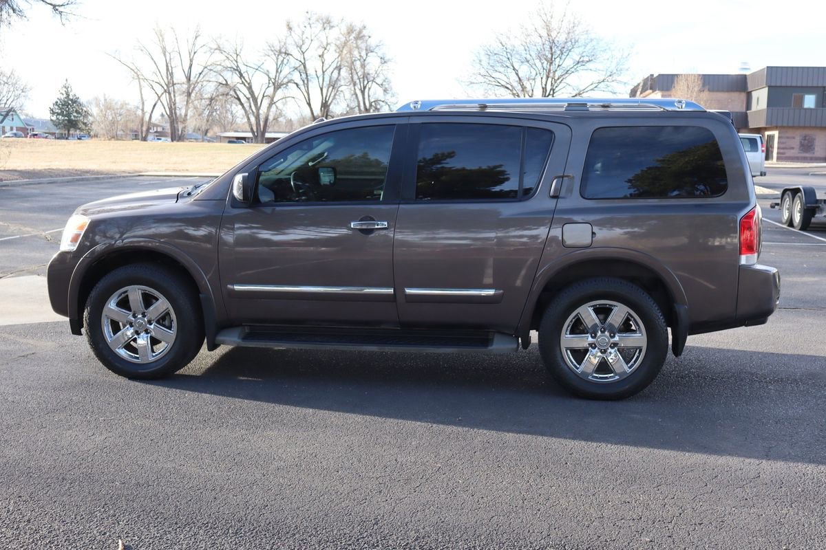 Used 2014 Nissan Armada Platinum w/ 2nd Row Captain Seat Package image 9