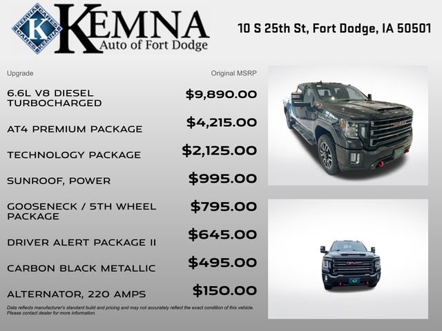 Used 2020 GMC Sierra 2500 AT4 w/ AT4 Premium Package image 4