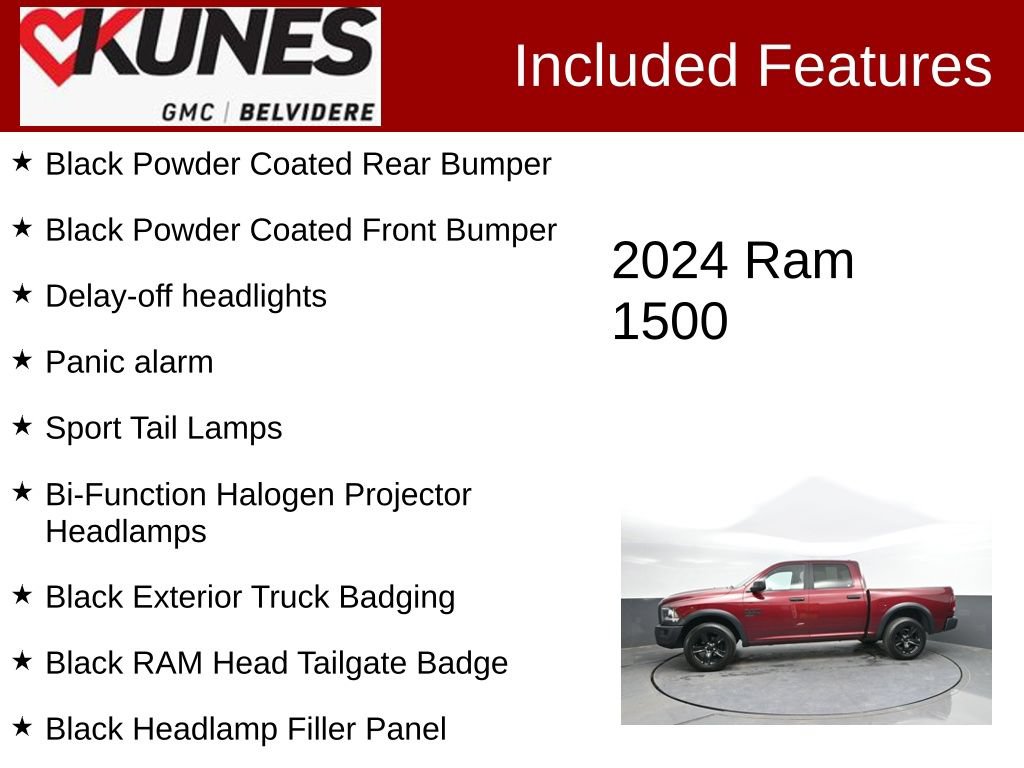 Used 2024 RAM 1500 Warlock AWD/4WD image 3