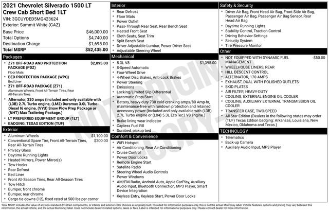 Used 2021 Chevrolet Silverado 1500 LT image 3