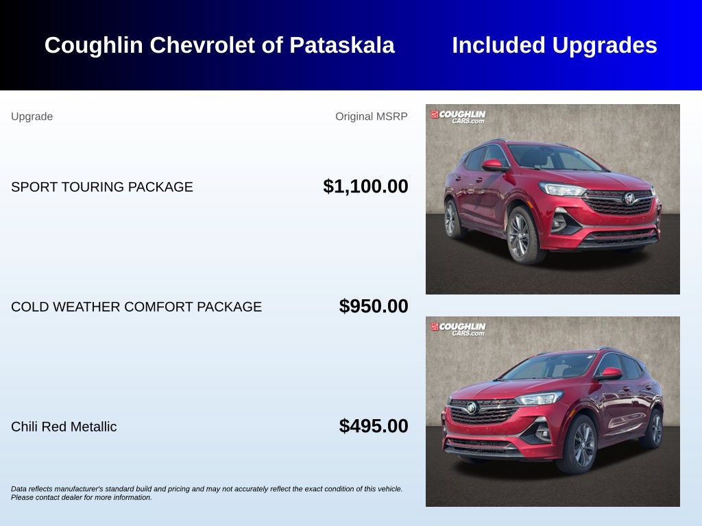 Used 2021 Buick Encore GX Preferred w/ Sport Touring Package FWD image 3