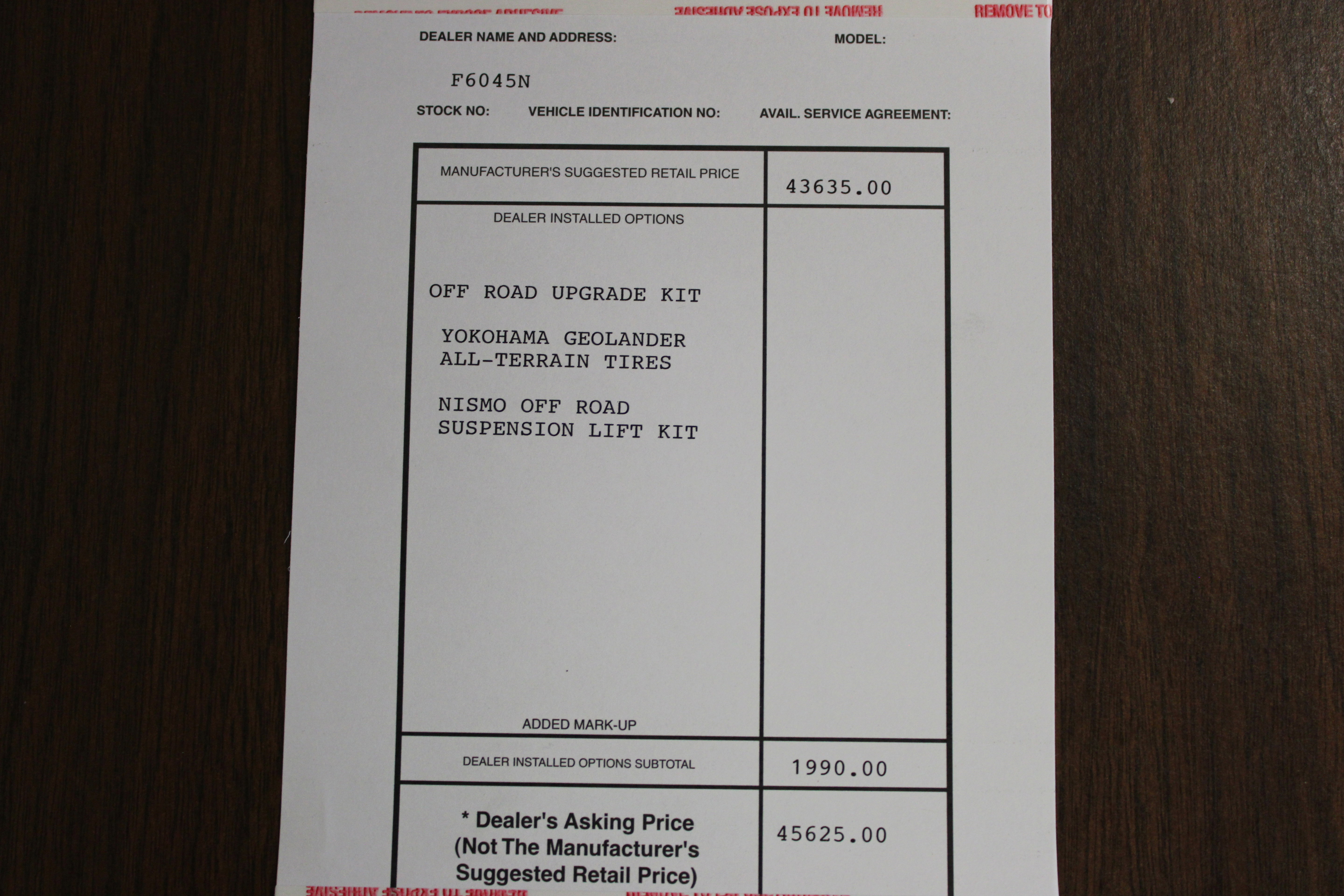 New 2026 Nissan Frontier SV image 38