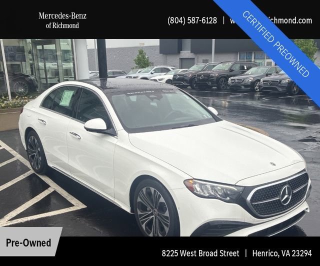Certified 2024 Mercedes-Benz E 350 4MATIC Sedan