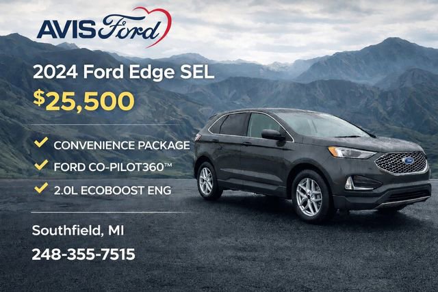 Certified 2024 Ford Edge SEL w/ Convenience Package AWD/4WD image 1