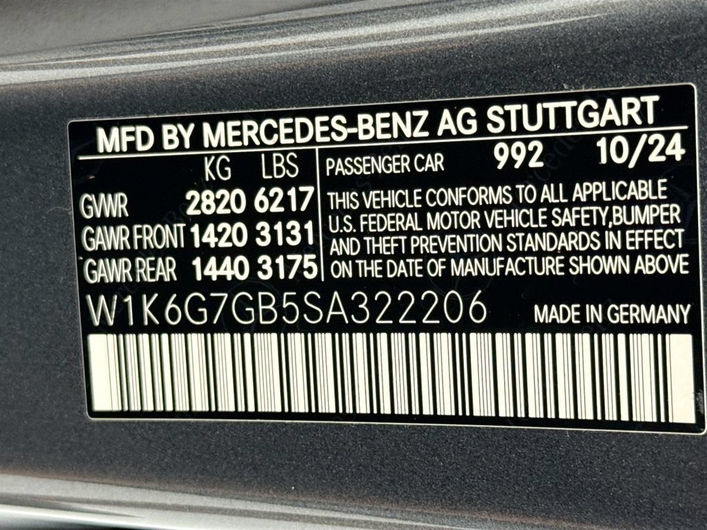 Certified 2025 Mercedes-Benz S 580 4MATIC Sedan image 34
