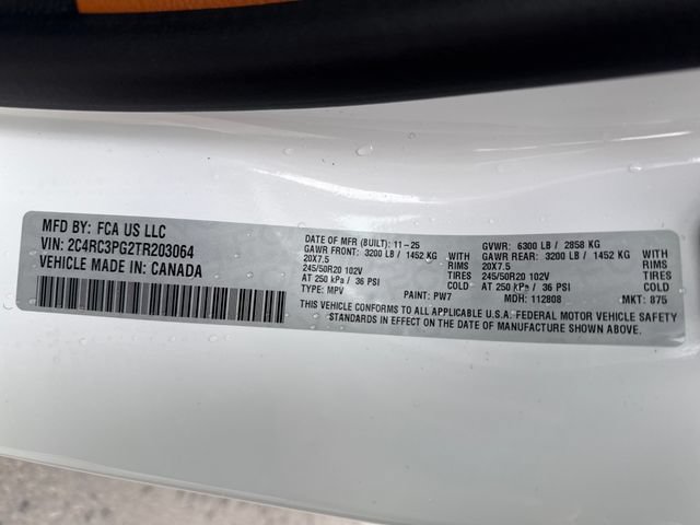 New 2026 Chrysler Pacifica Pinnacle AWD/4WD image 16