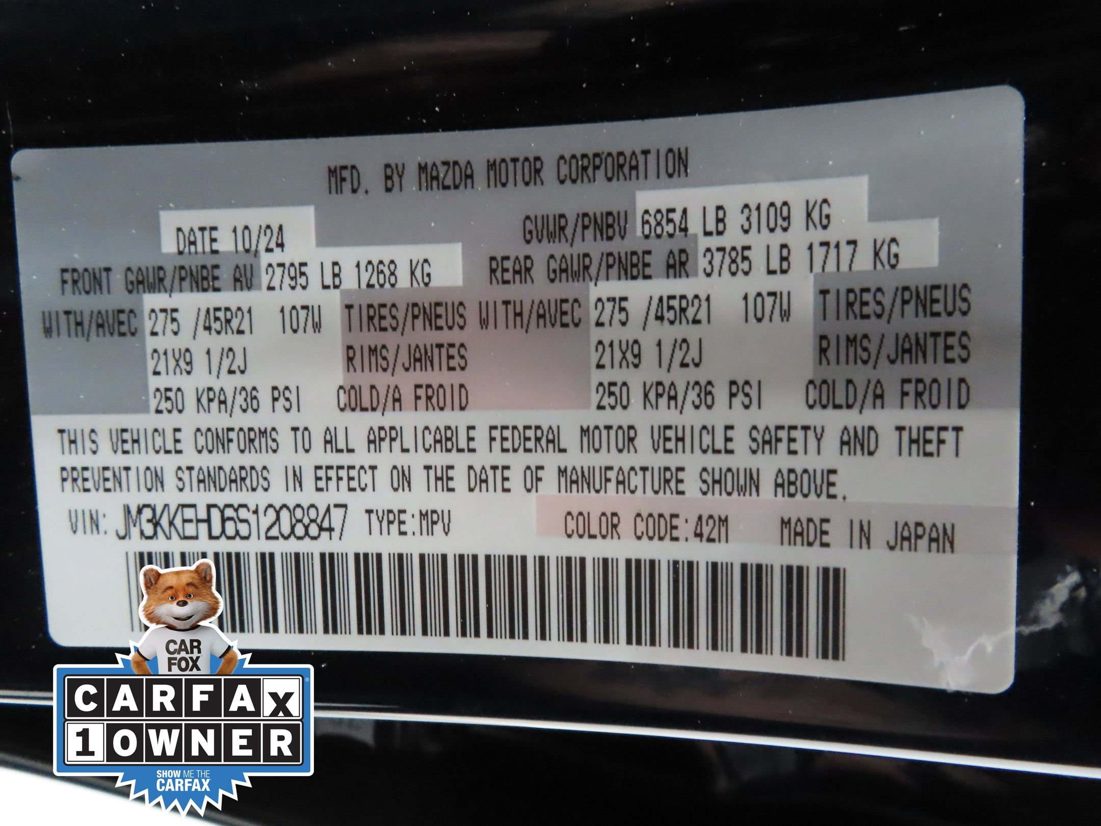 Used 2025 MAZDA CX-90 3.3 Turbo w/ Premium Plus Pkg image 29