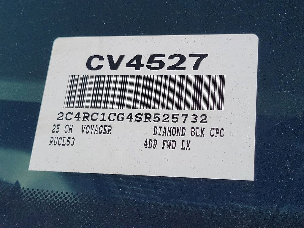 New 2025 Chrysler Voyager LX image 14