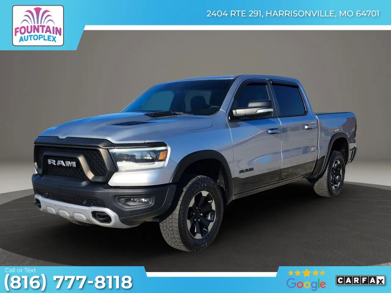 Used 2019 RAM 1500 Rebel w/ Rebel Level 2 Equipment Group AWD/4WD image 1