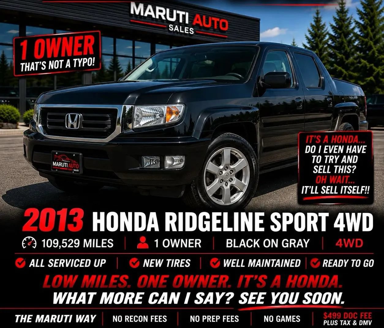 Used 2013 Honda Ridgeline Sport image 46