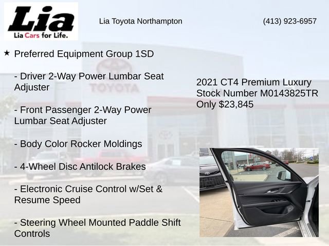 Used 2021 Cadillac CT4 Premium Luxury image 7