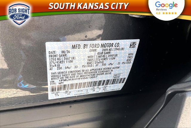 New 2027 Ford Explorer Platinum w/ LUX Leather Package AWD/4WD image 8