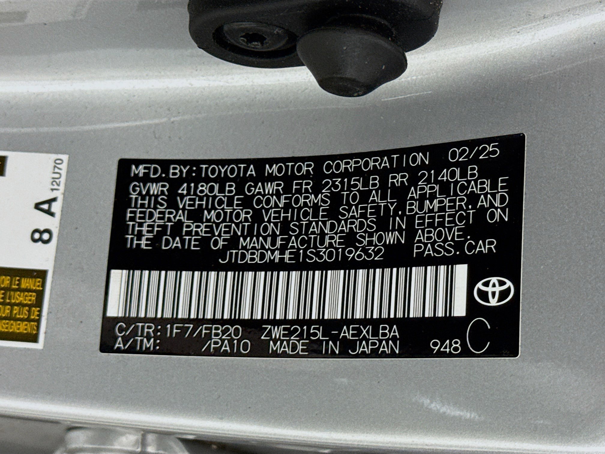 Certified 2025 Toyota Corolla LE image 28