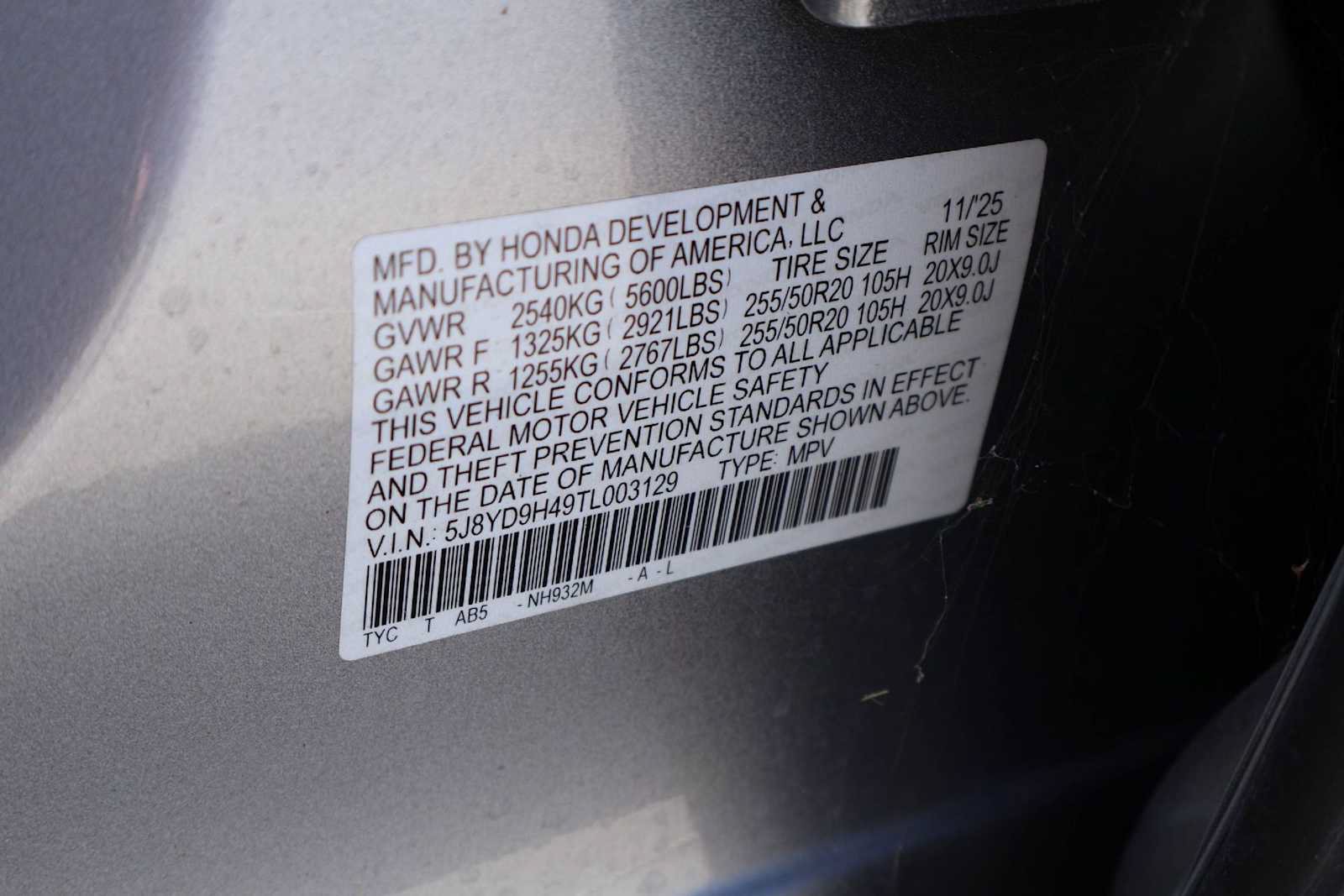 Certified 2026 Acura MDX w/ Technology Package FWD image 21